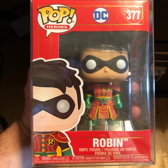 Figurine Pop DC Comics #377 pas cher : Robin - Imperial Palace [Chase